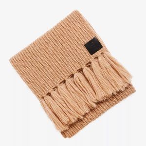 Anine Bing Alyssa Scarf in Camel / Beige